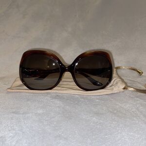 Fendi Women’s Havana Brown Vintage Sunglasses